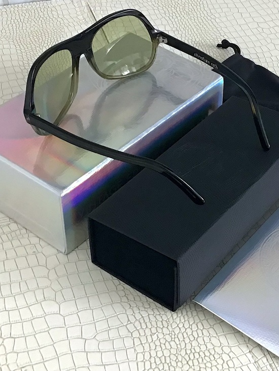 Very Rare New (Unused) Vinatage CHRISTIAN ROTH 14210 Sunglasses in color KH main image 14